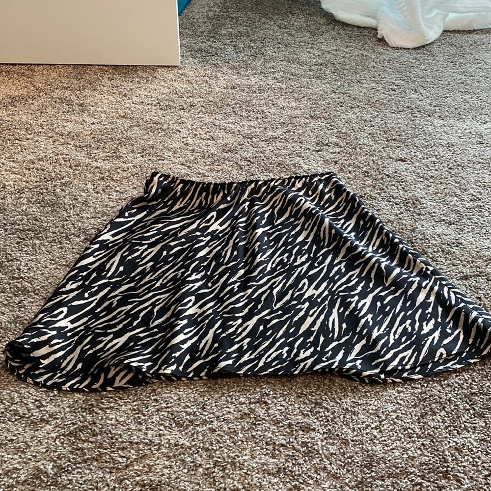 Abercrombie Zebra Skirt